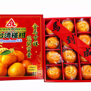TAIWAN PONKAN JUMBO 台湾椪柑 16'S / CTN - ABC BRAND